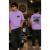 Men Lavender Graphic Print T-Shirt
