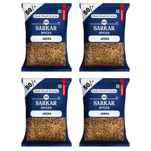 Jeera (Cumin Seeds) 400g (100 GM X Pack of 4)