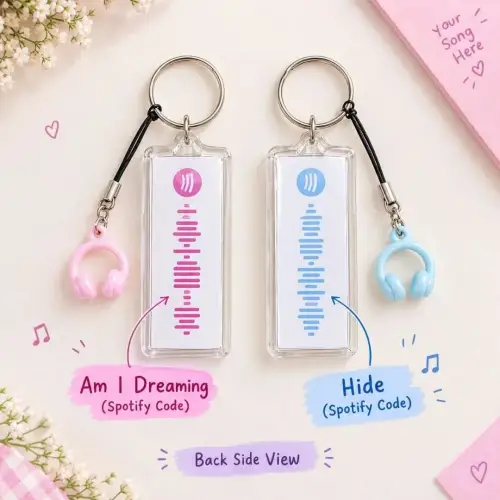 Spider Couple Keychain