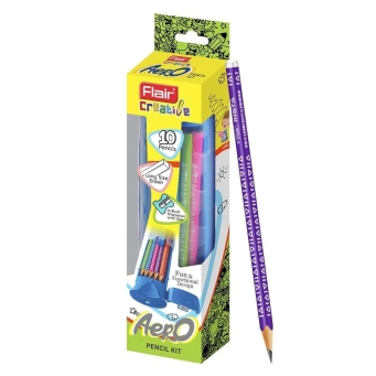 Pencils,Erasers and Sharpners