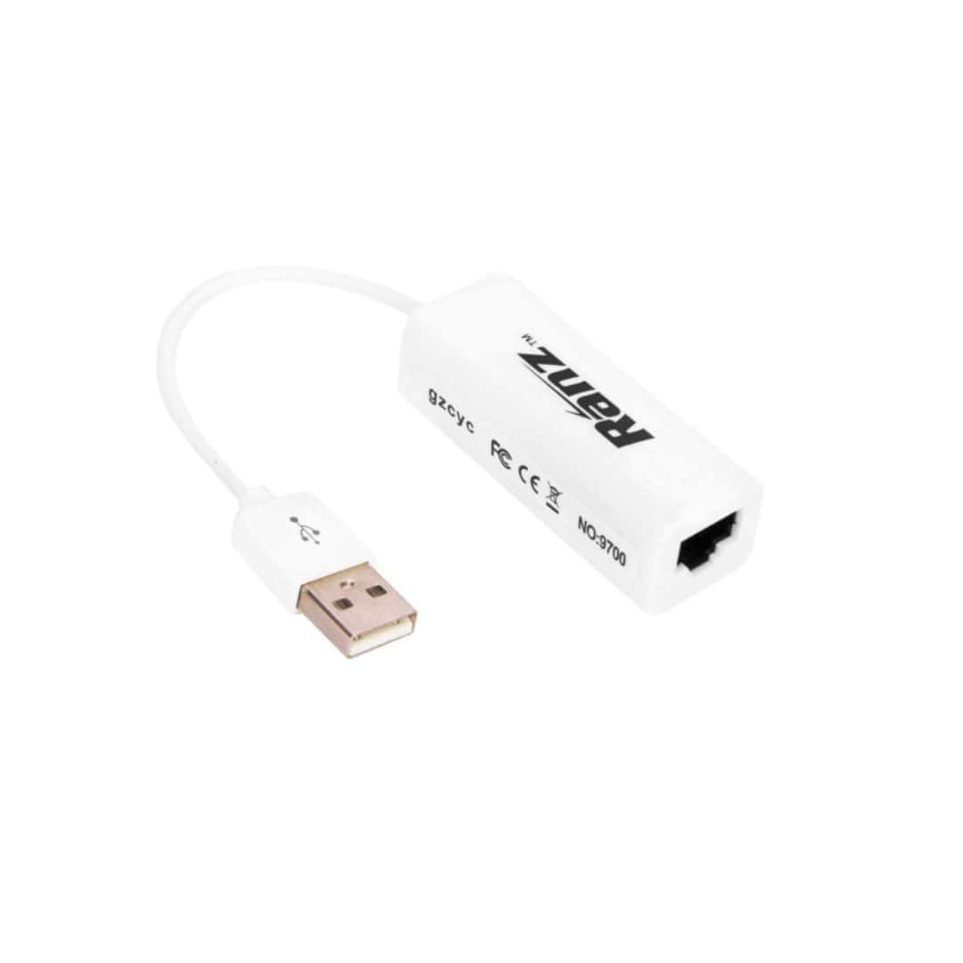 Ranz USB TO LAN ADAPTER 2.0 LX INDIA