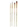 Arora 4pc Round and Flat Mix Painting Brush Set - LXINDIA.COM